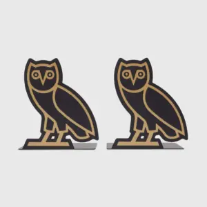 Bookends - Black/Gold