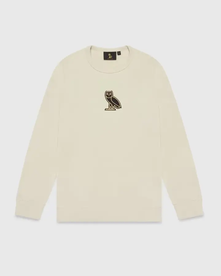 Classic Owl Crewneck Sweatshirt Sand Classic Owl Crewneck Sweatshirt Sand