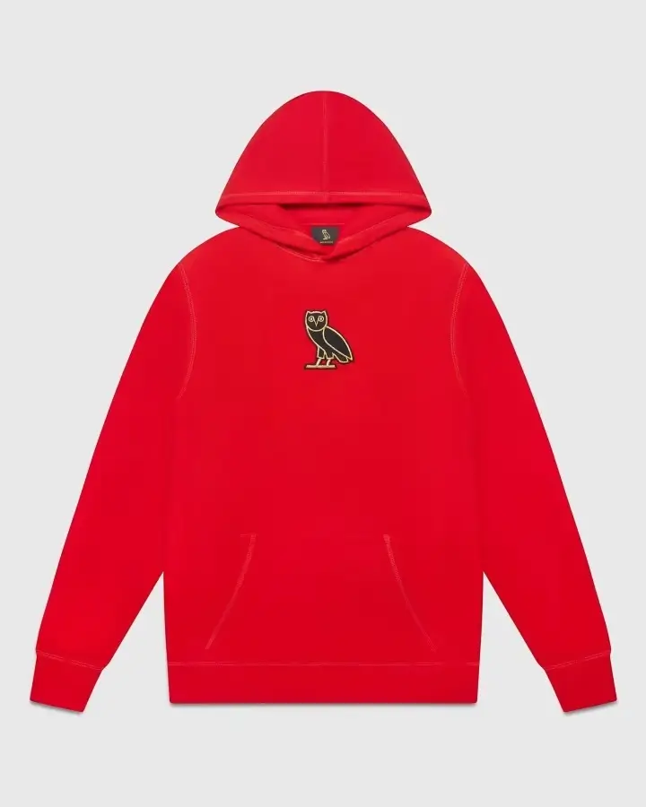 Classic Owl Hoodie Red Classic Owl Hoodie Red
