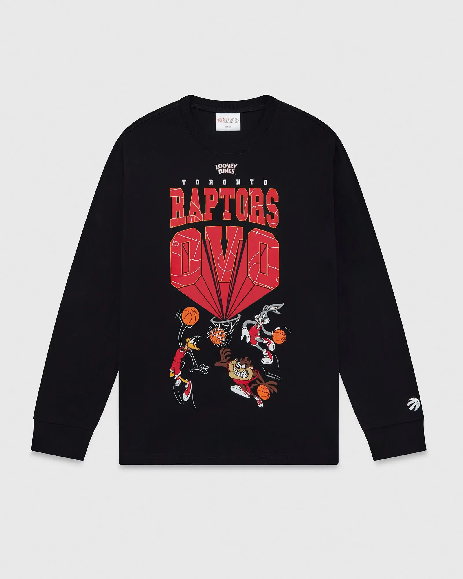 LOONEY TUNES™ X RAPTORS FAST BREAK LONGSLEEVE T-SHIRT LOONEY TUNES™ X RAPTORS FAST BREAK LONGSLEEVE T-SHIRTLOONEY TUNES™ X RAPTORS FAST BREAK LONGSLEEVE T-SHIRT