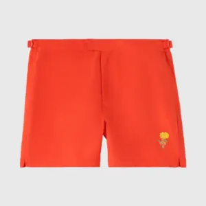 Marigold Swim Short - Signal Orange