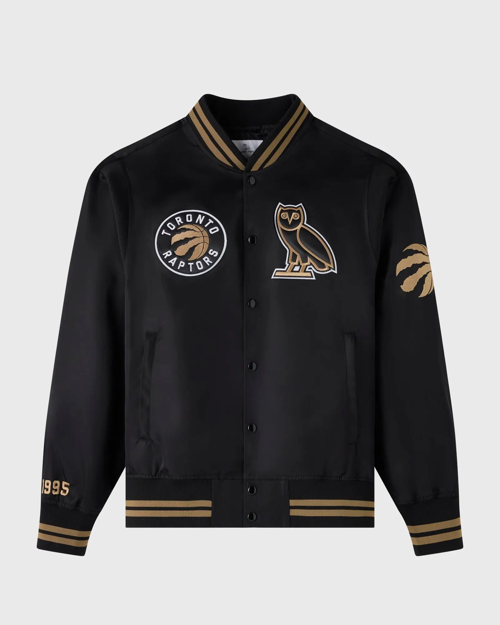 NBA TORONTO RAPTORS SATIN VARSITY JACKET NBA TORONTO RAPTORS SATIN VARSITY JACKET