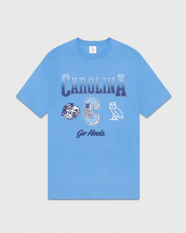 NCAA NORTH CAROLINA TAR HEELS T-SHIRT NCAA NORTH CAROLINA TAR HEELS T-SHIRT