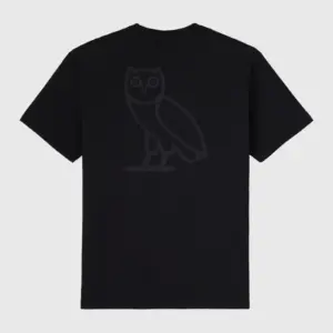 OVO ATHLETICS BLACK T-SHIRT
