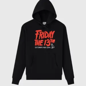 OVO FRIDAY THE 13TH MASK BLCK HOODIE