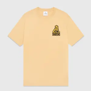OVO LION T-SHIRT CAMEL