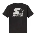 OVO STARTER TEAM SCRIPT VINTAGE WASH T- SHIRT BLACK