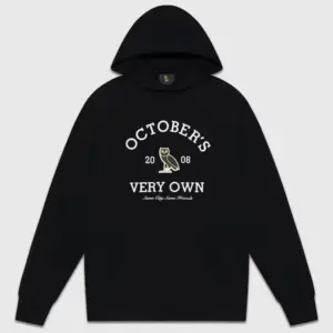 OVO x Collegiate Hoodie-Black