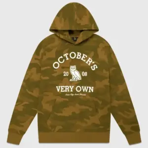OVO x Collegiate Hoodie-Camo