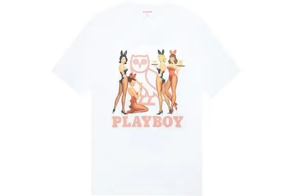 OVO x PLAYBOY Bunny T-Shirt – White OVO x PLAYBOY Bunny T-Shirt – White