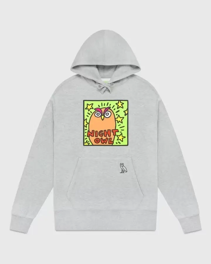 Ovo® x Keith Haring Hoodie Grey Ovo® x Keith Haring Hoodie Grey