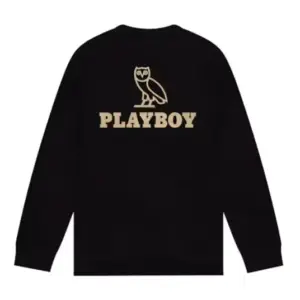 Ovo® x Playboy Butterfly Crewneck Sweatshirt Black