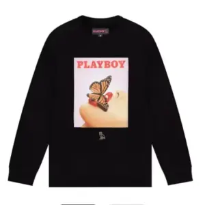 Ovo® x Playboy Butterfly Crewneck Sweatshirt Black