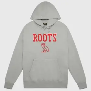 Ovo® x Roots Athletics Owl-Hoodie Heather Grey