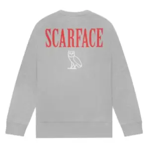 Ovo® x Scarface™ Crewneck Sweatshirt Grey