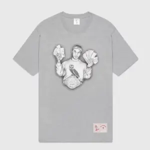 Ovo® x Tyson ‘money Mike’ T-shirt Grey