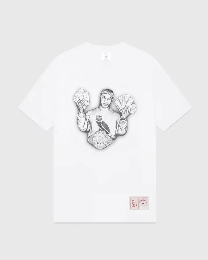 Ovo® x Tyson ‘money Mike’ T-shirt White Ovo® x Tyson ‘money Mike’ T-shirt White