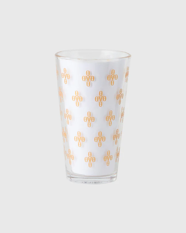 Pom Pom Drinking Glass - Clear Pom Pom Drinking Glass - Clear