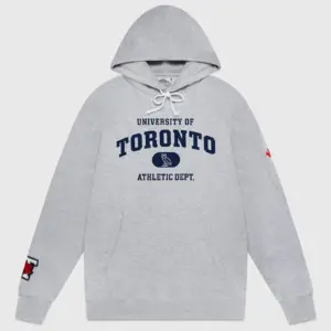 U OF T ATHLETICS HOODIE GREY