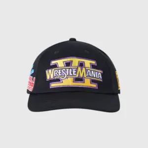 WWE Wrestlemania VI Hat - Black