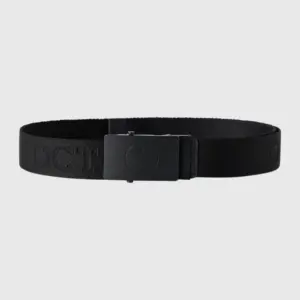 Webbed Belt - Black